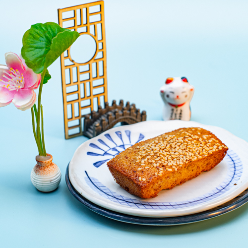 Financier yuzu sésame